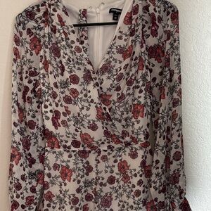 Express Red and Black romper